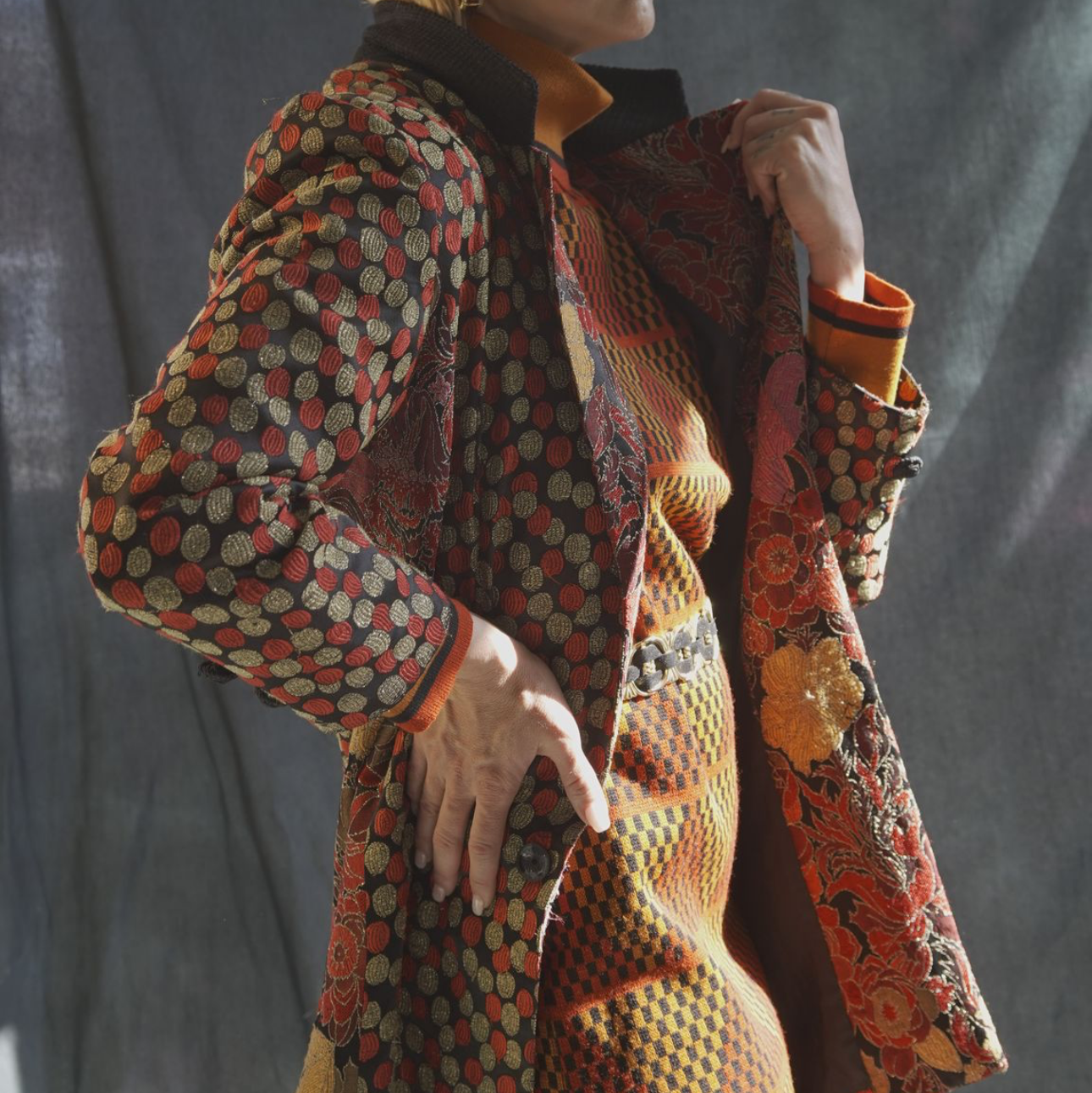 Diane Freis Original Vintage Embroidered Blazer