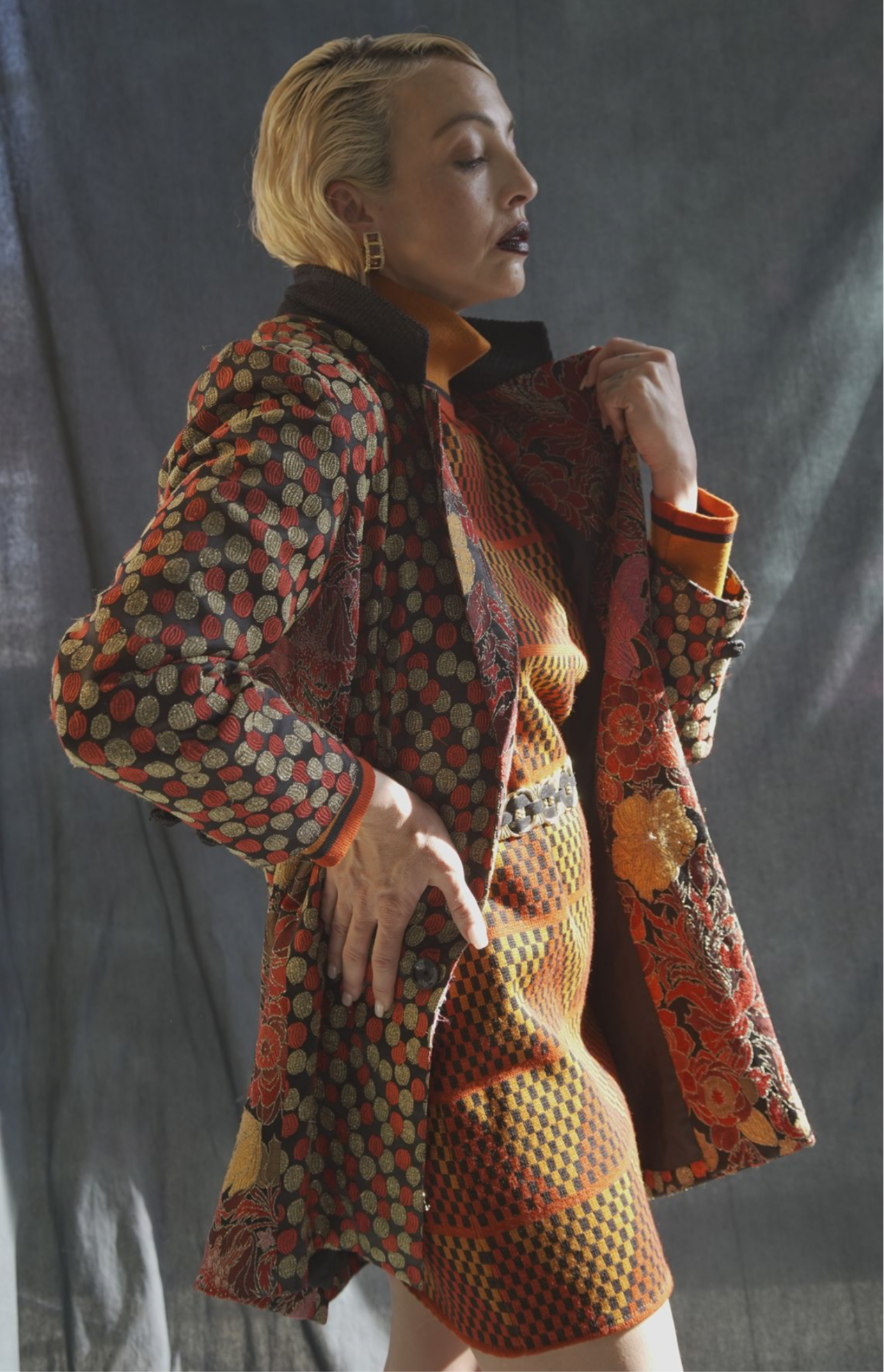 Diane Freis Original Vintage Embroidered Blazer