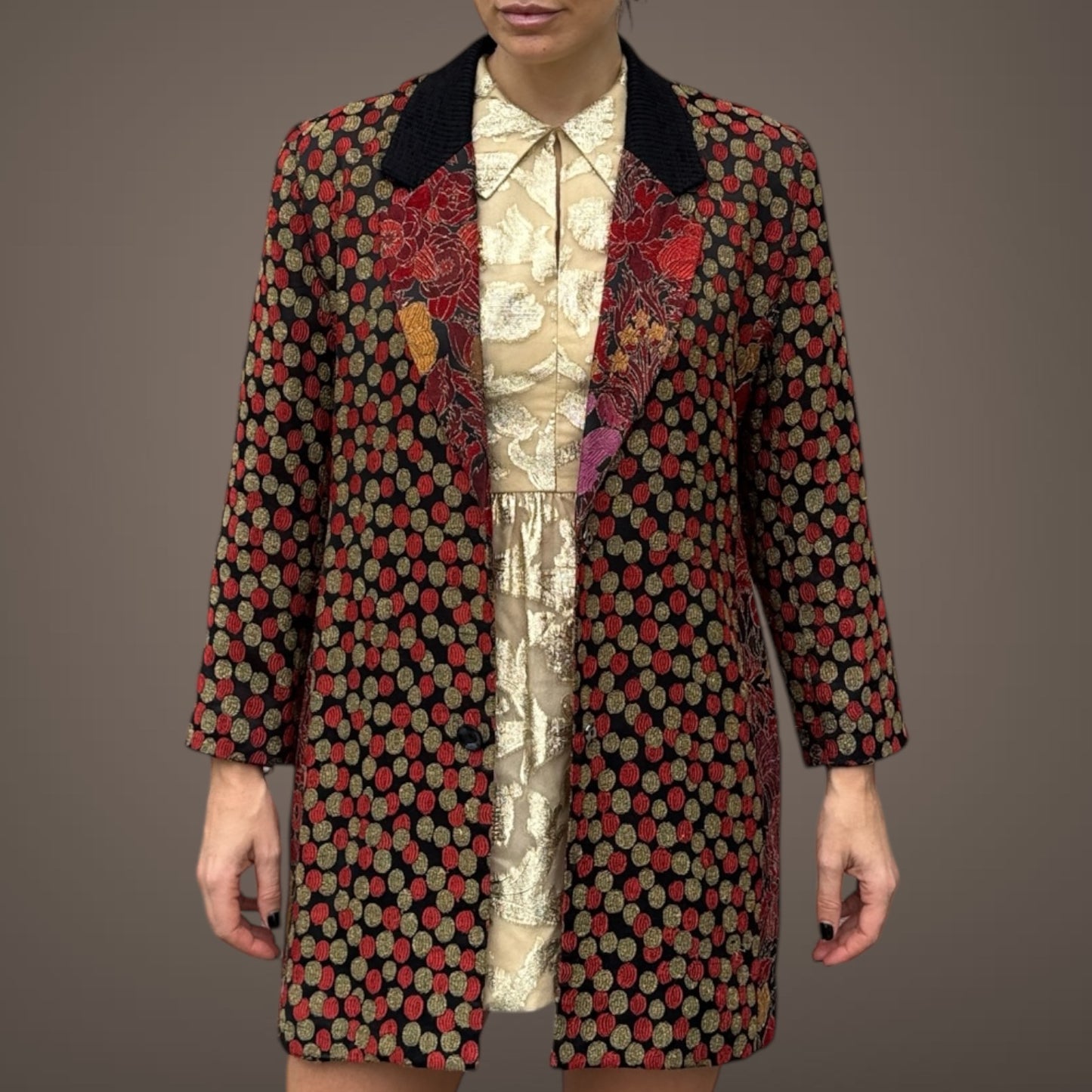 Diane Freis Original Vintage Embroidered Blazer
