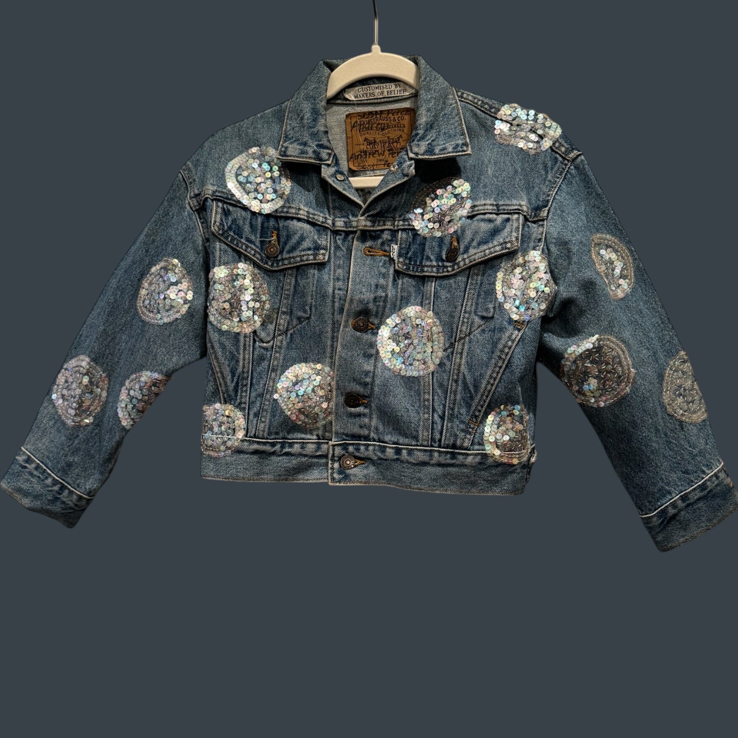Custom Vintage Levi’s Denim Jacket by Makers of Belief