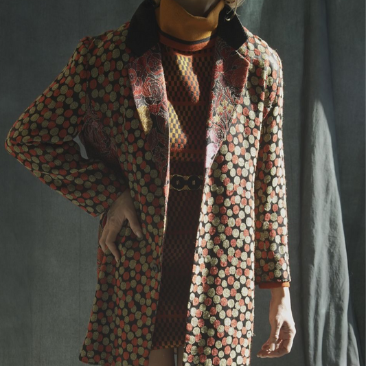 Diane Freis Original Vintage Embroidered Blazer