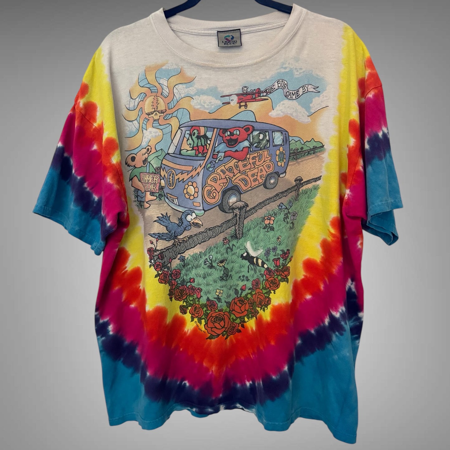 Grateful Dead Tie-Dye Summer Tour T-Shirt