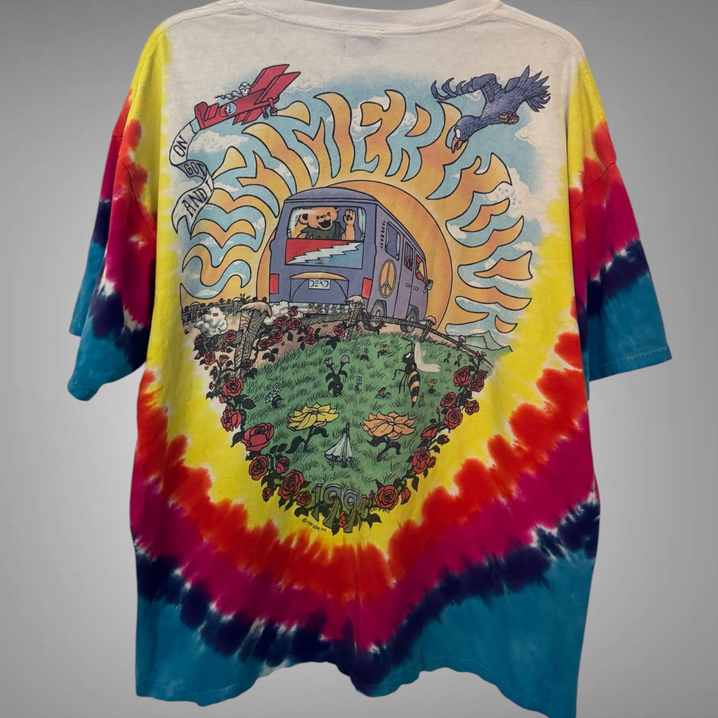 Grateful Dead Tie-Dye Summer Tour T-Shirt