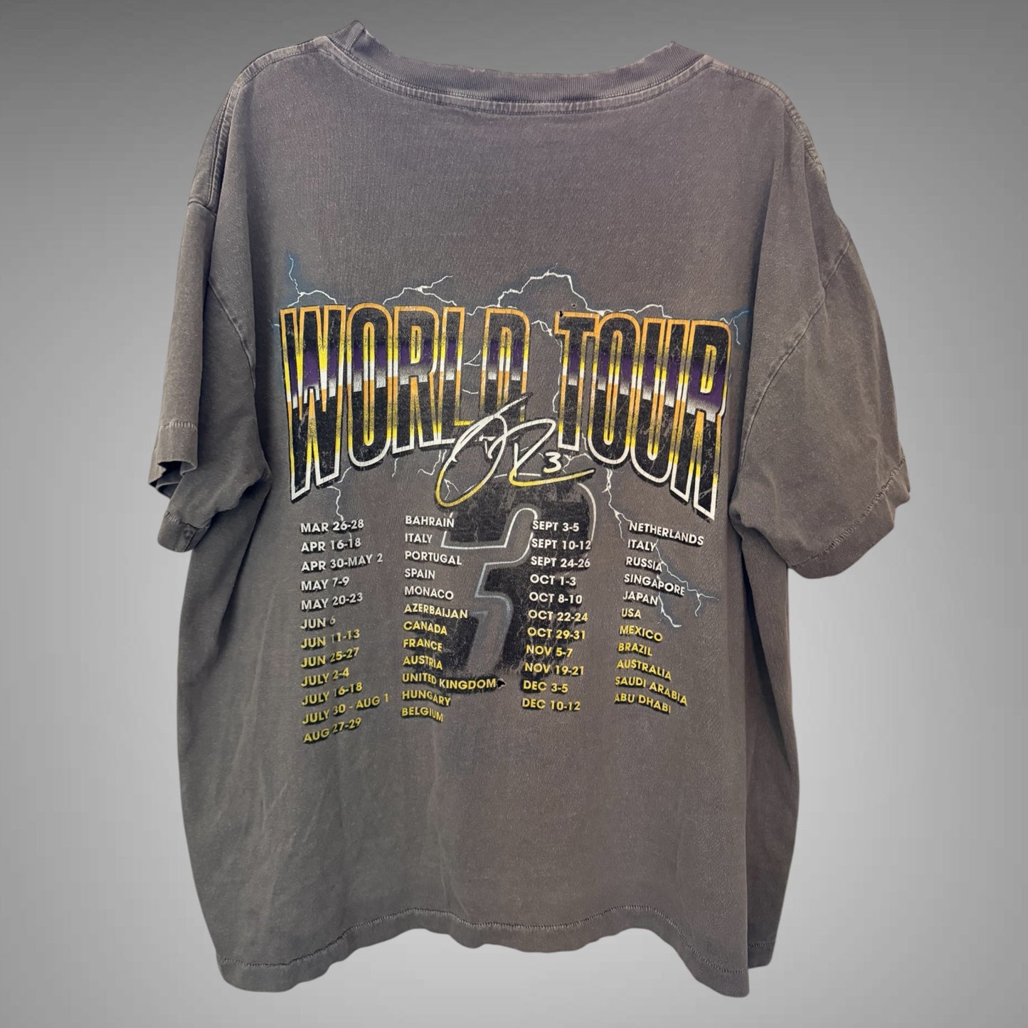 Daniel Ricciardo World Tour Graphic T-Shirt
