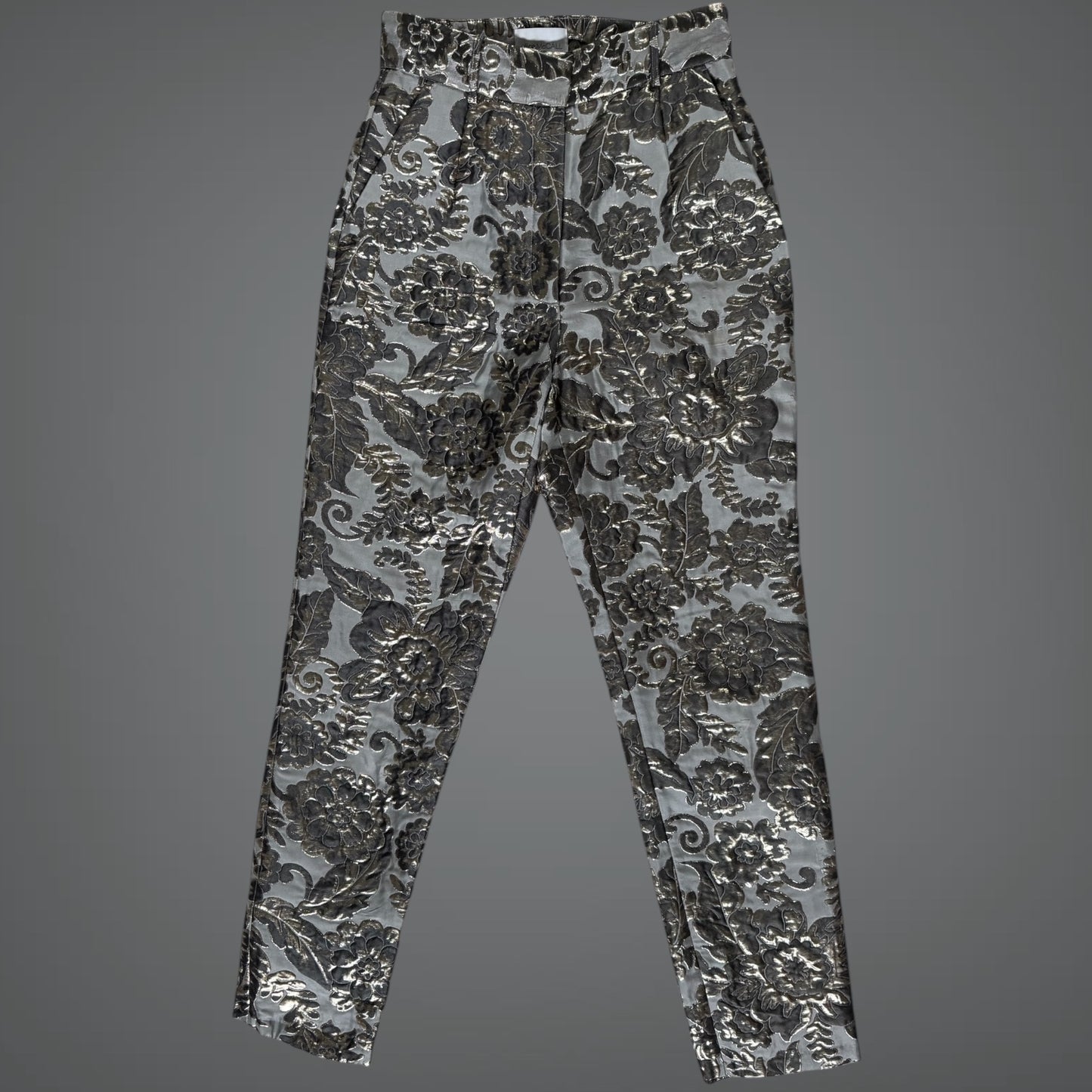 Alice McCall Metallic Floral Brocade Two-Piece Set – Size AU 8 / US 4 /